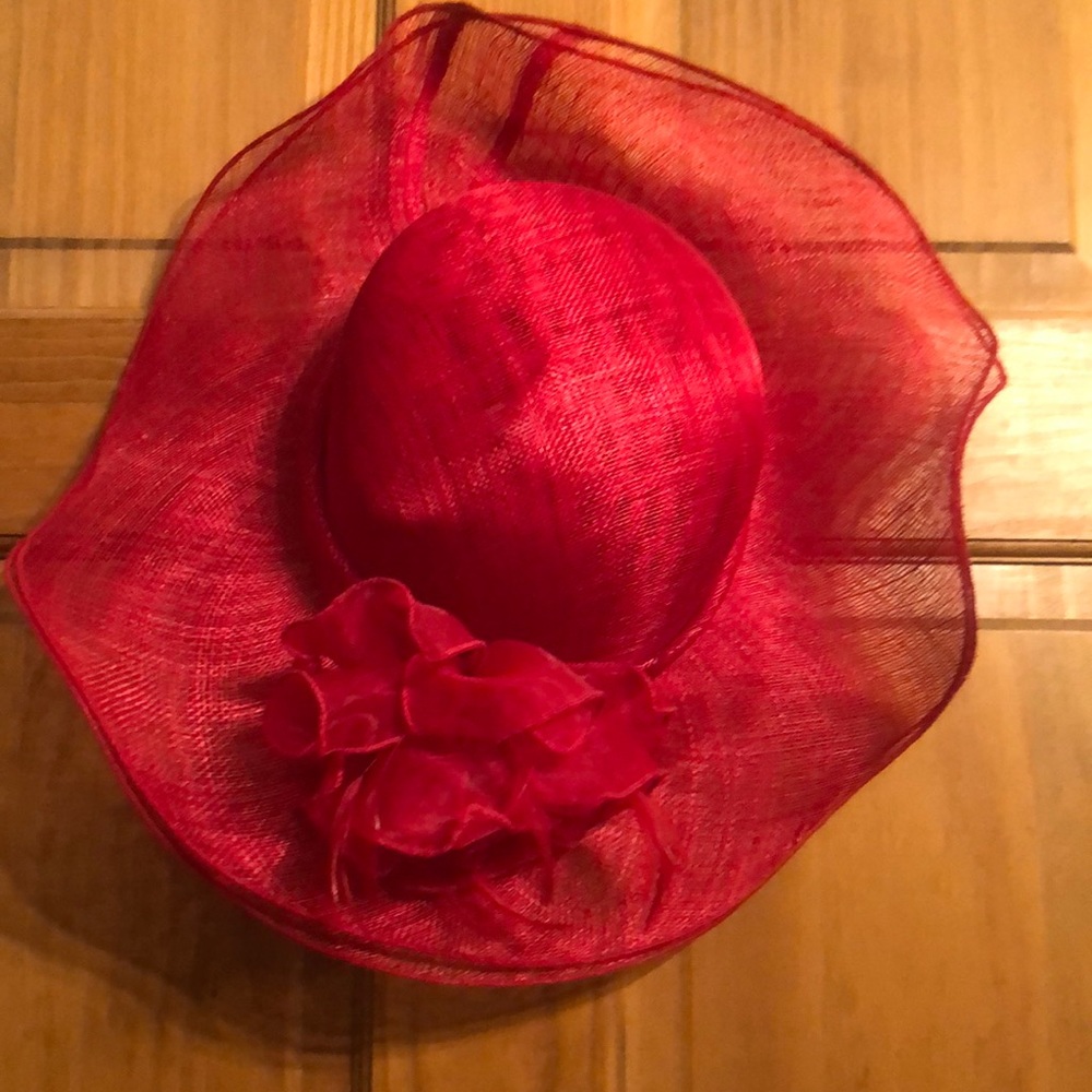 Fancy Red Sunhat Women’s